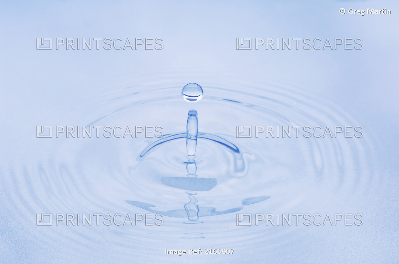 Close Up Of Water Droplet Hitting The Surface Of Water Alaska