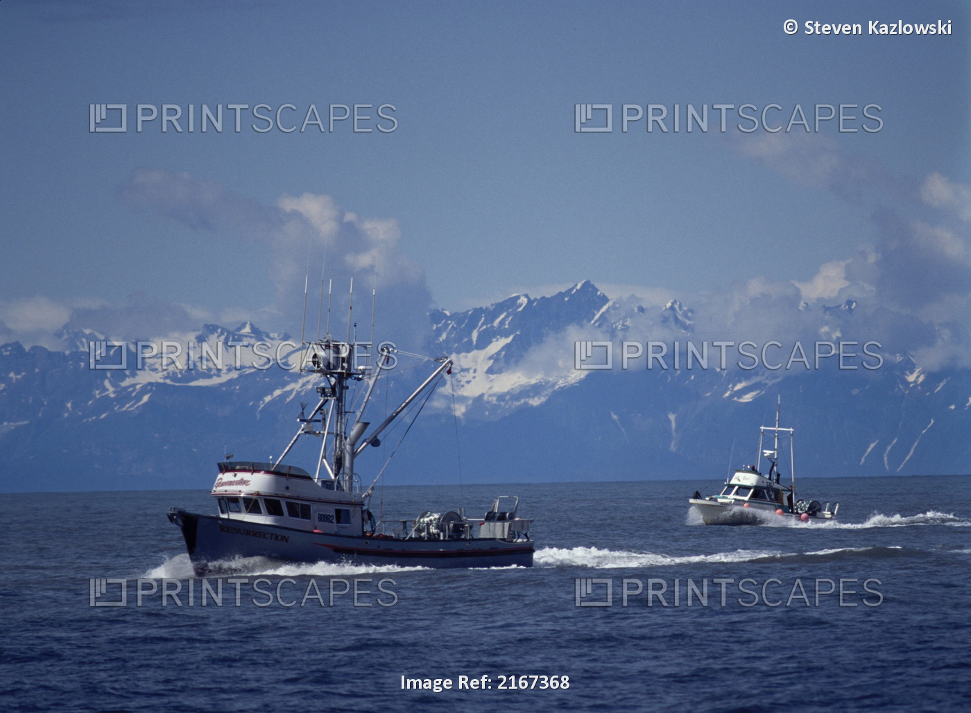 Gillnet Fishing On Cook Inlet Alaska