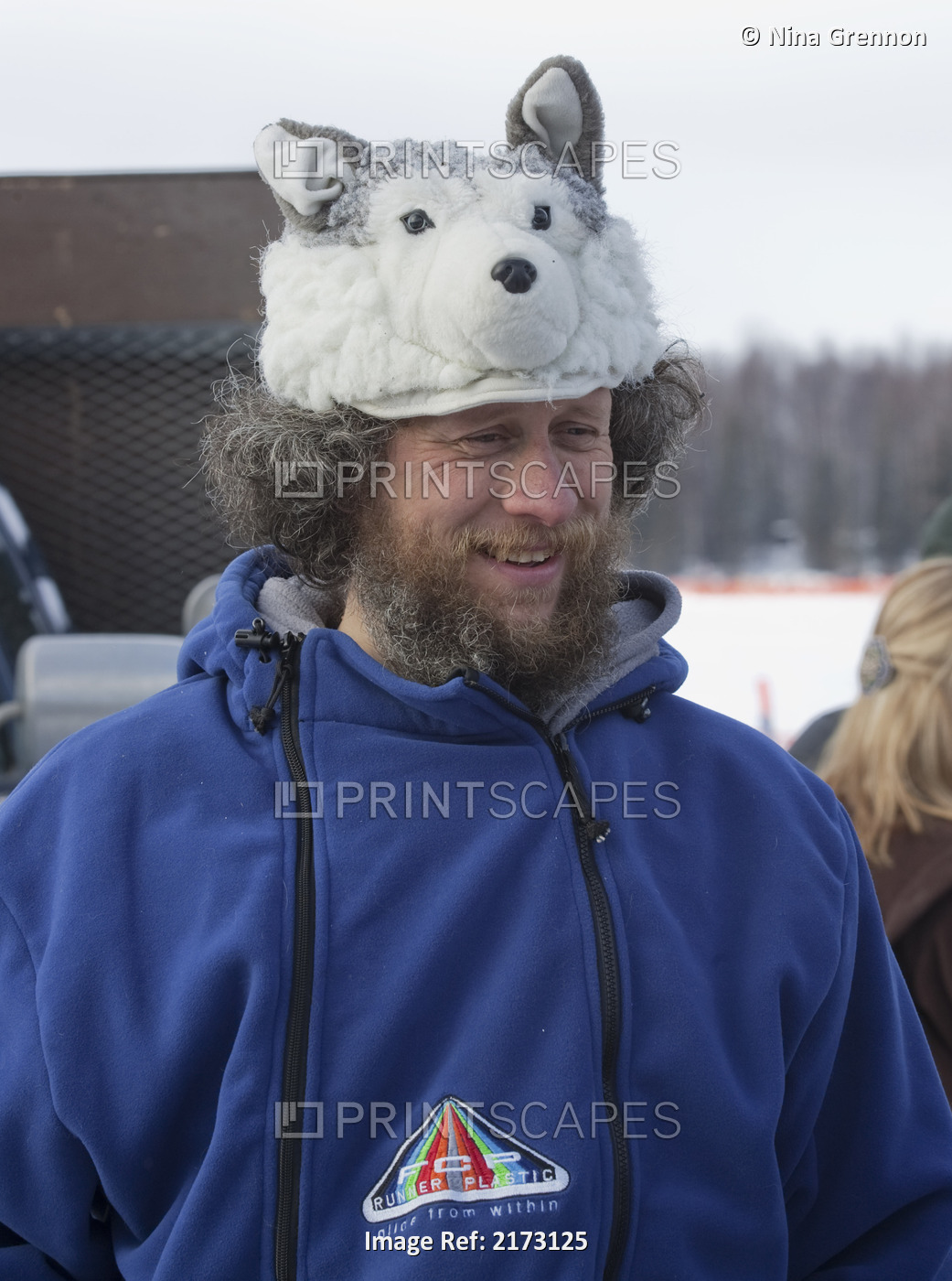 Musher Sebastian Schnuelle Is All Smiles As He Prepares For The Long Race Ahead ...