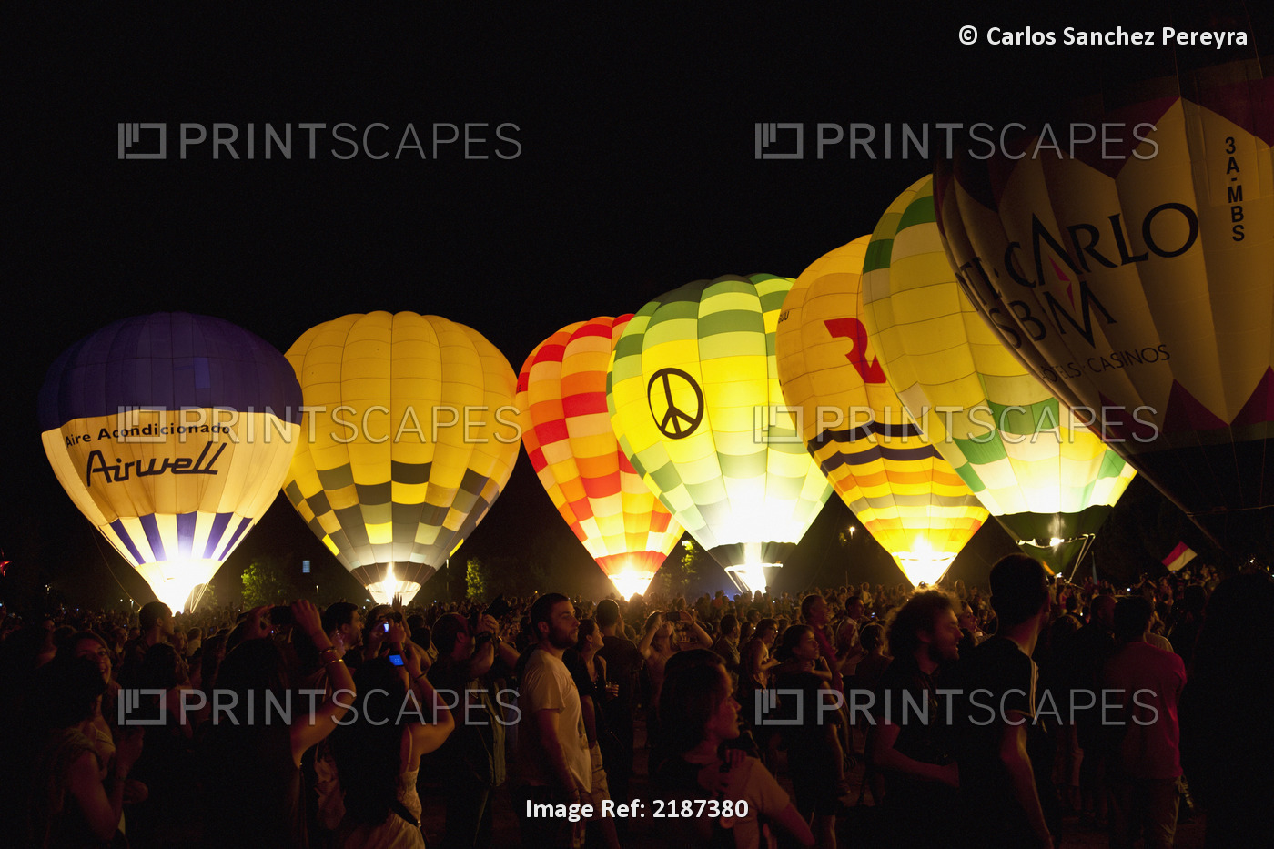 Air Balloon Festival In Igualada, Barcelona, Spain