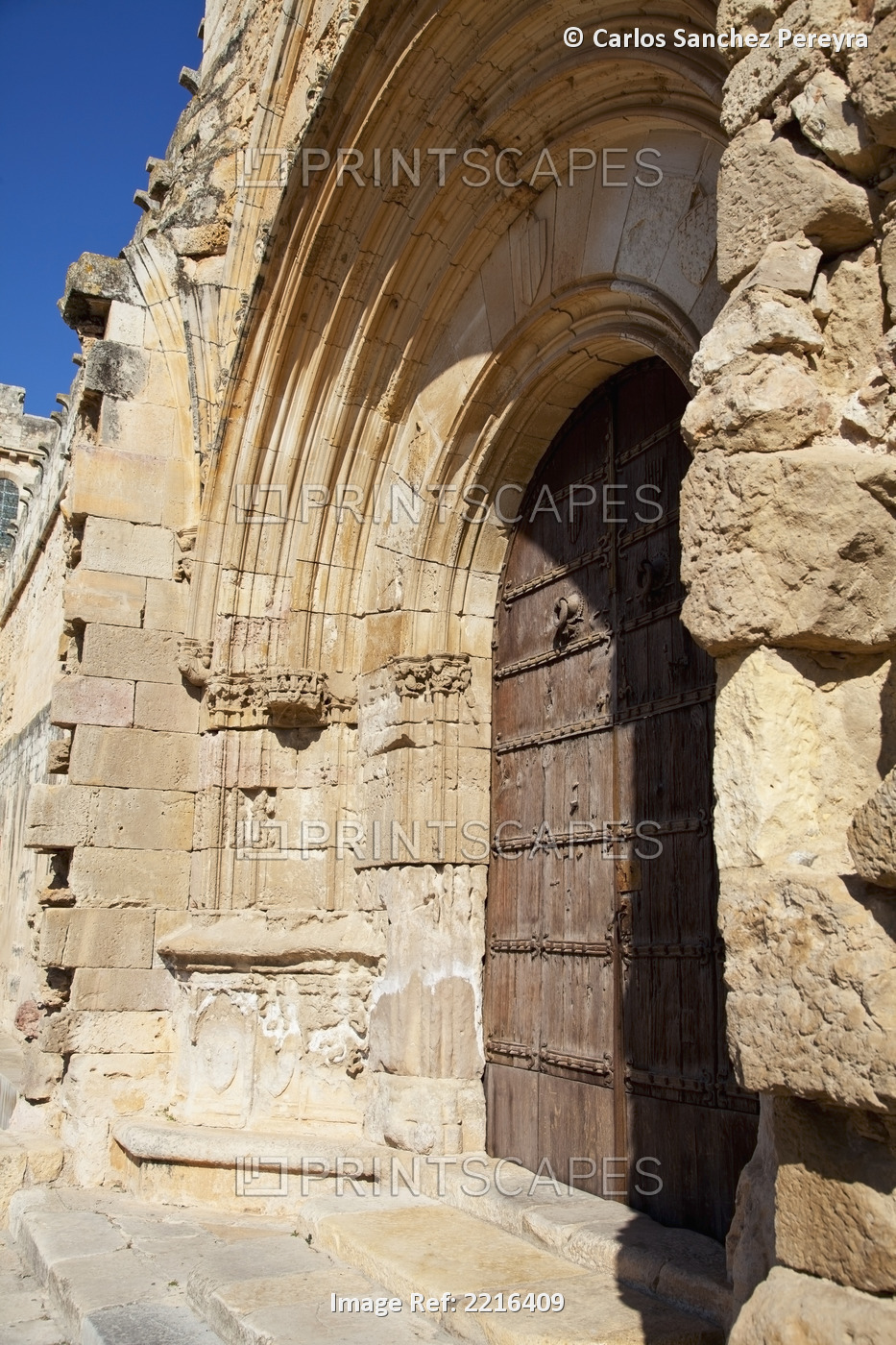 Santes creus monastery part of the cistercian route; Tarragona catalonia spain