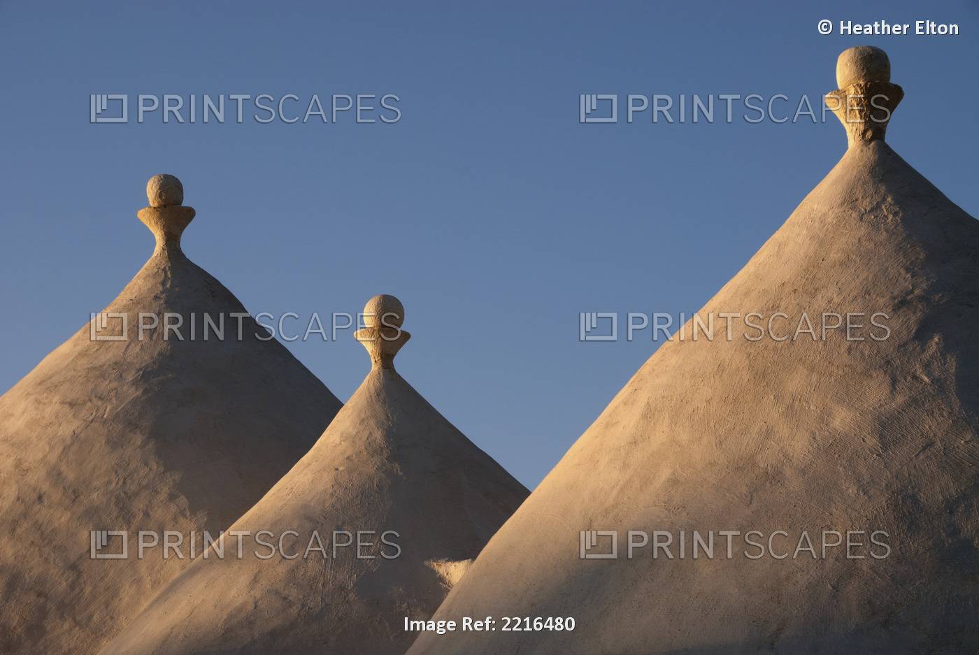 Trulli Roofs In Puglia, Italy, Europe