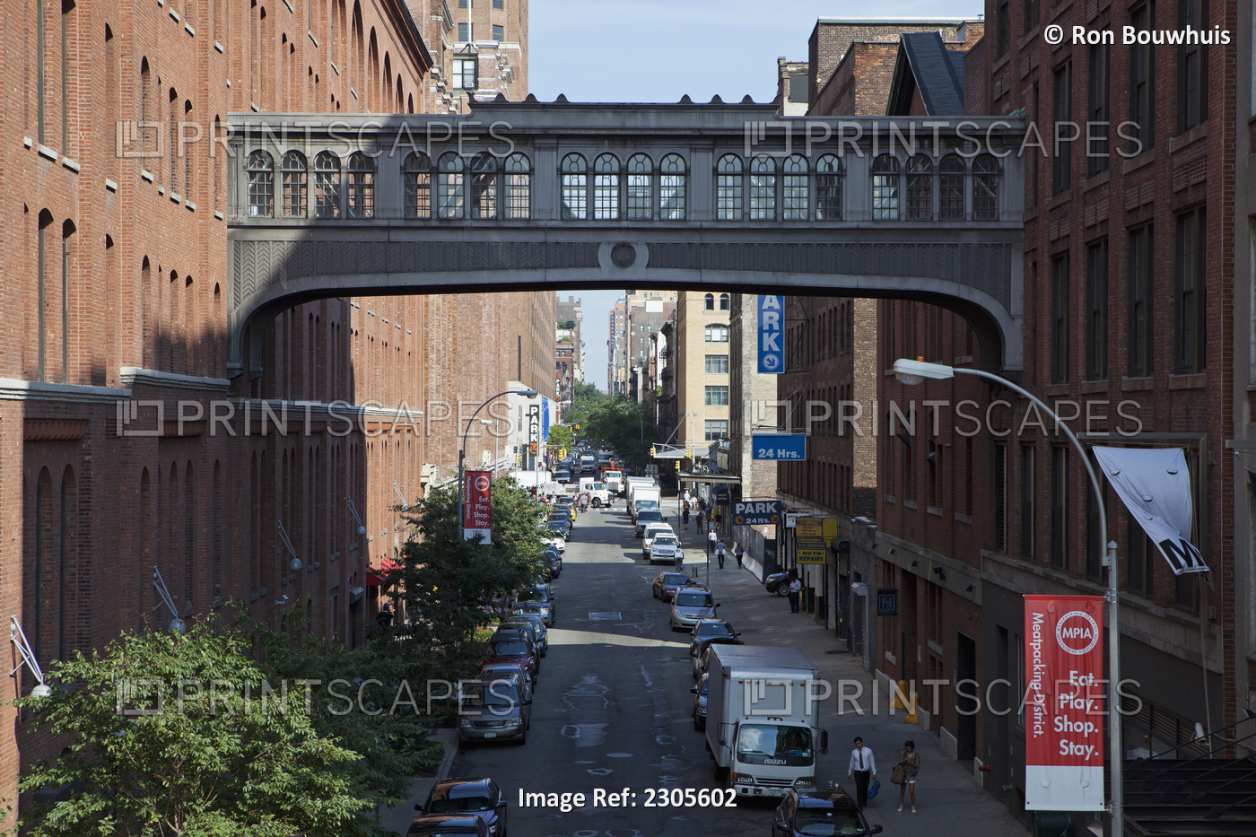 West 15Th Street In The Meatpacking District; Manhattan New York City New York ...