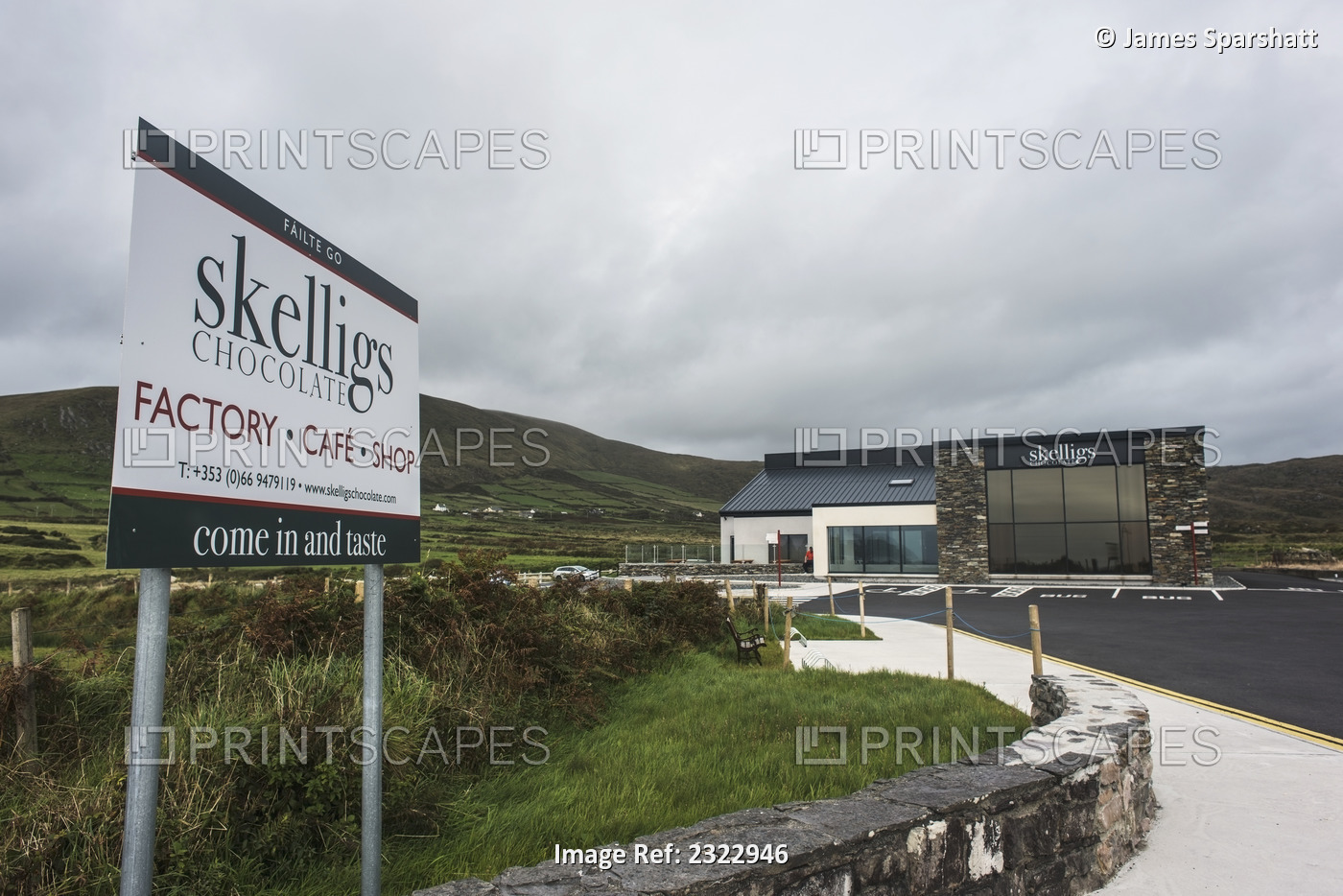 Skelligs chocolate factory; County Kerry, Ireland, UK