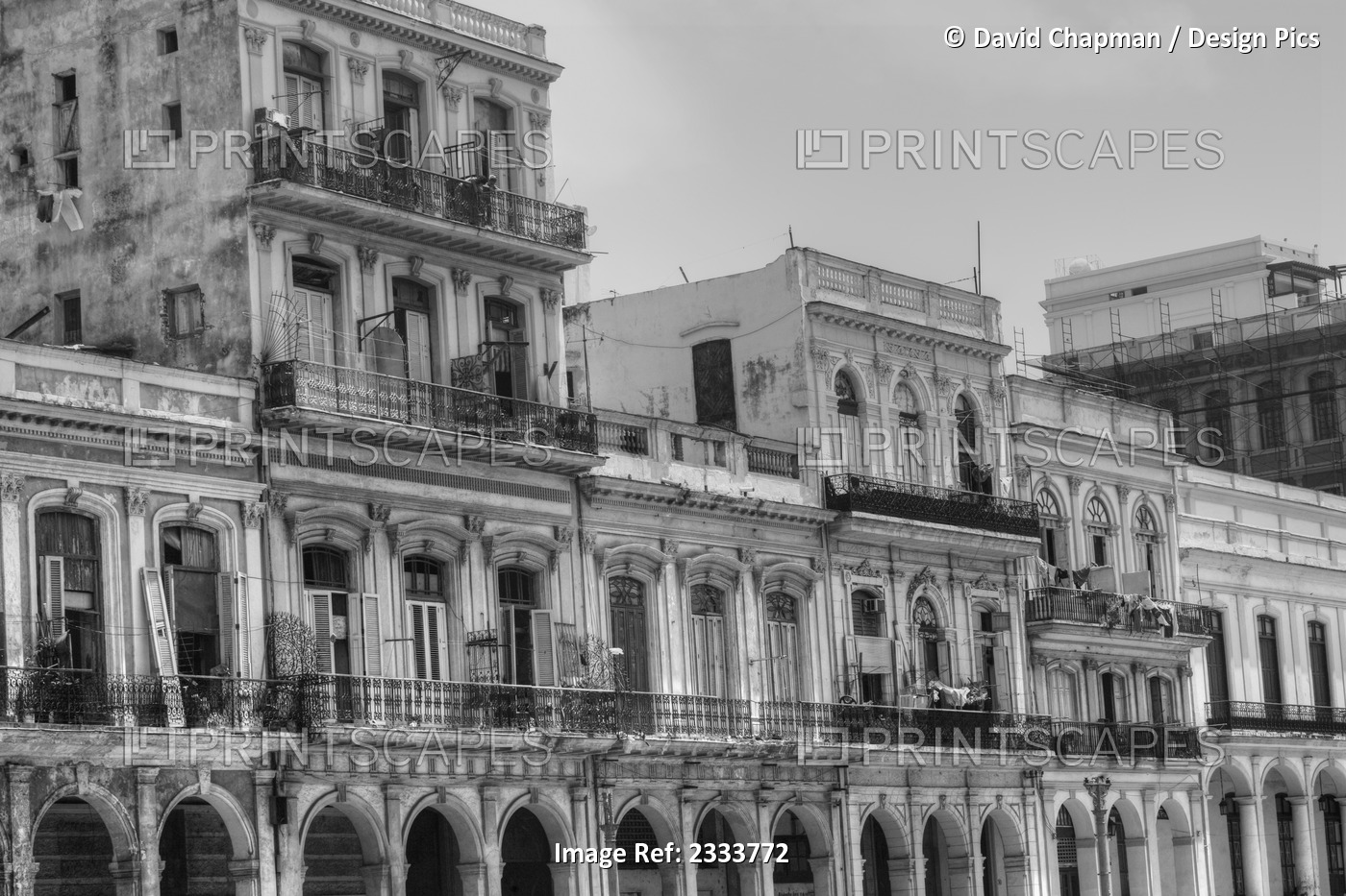 Building in Old Havana; Havana, Cuba