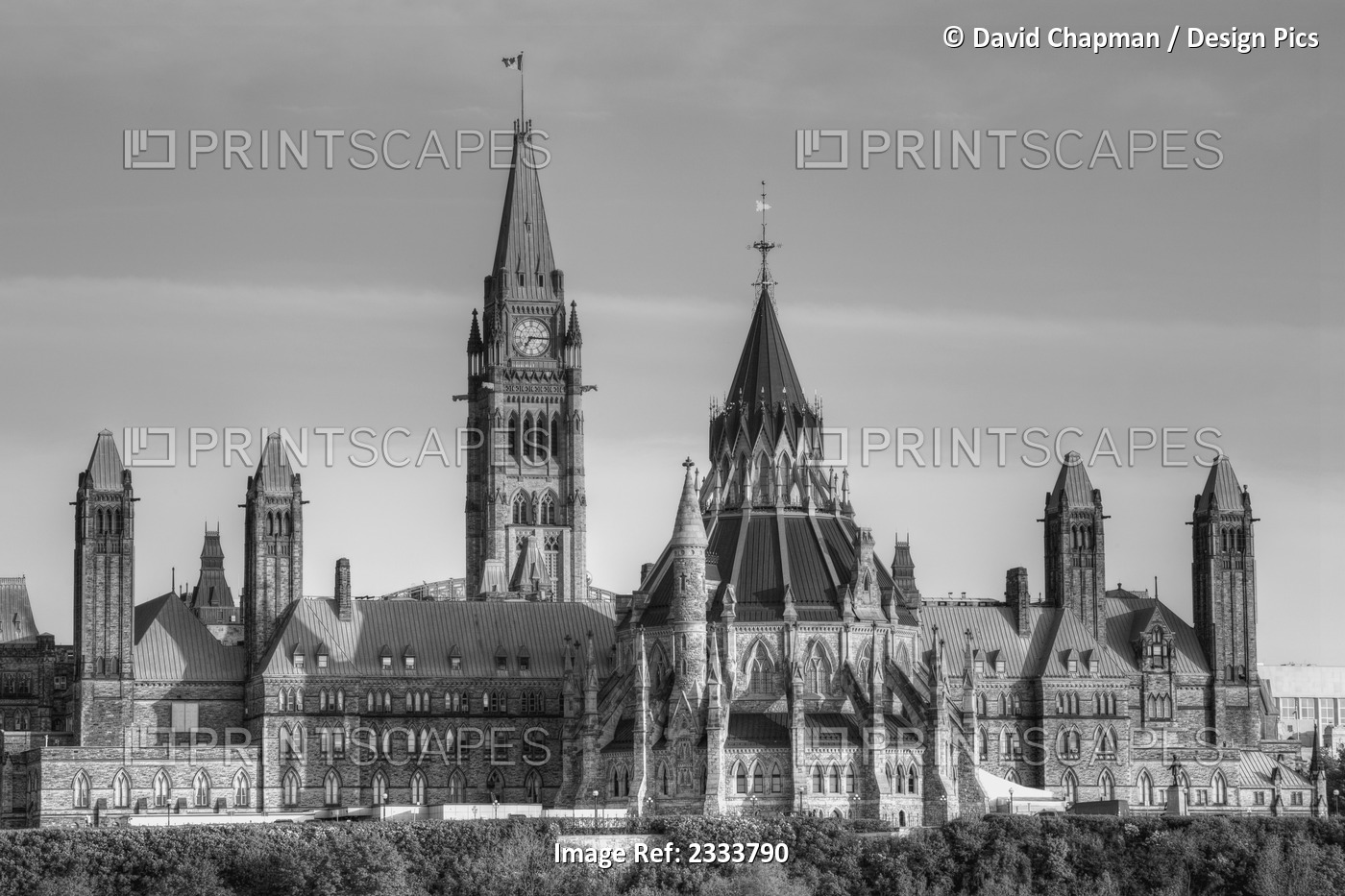 Parliament buildings of Canada; Ottawa, Ontario, Canada