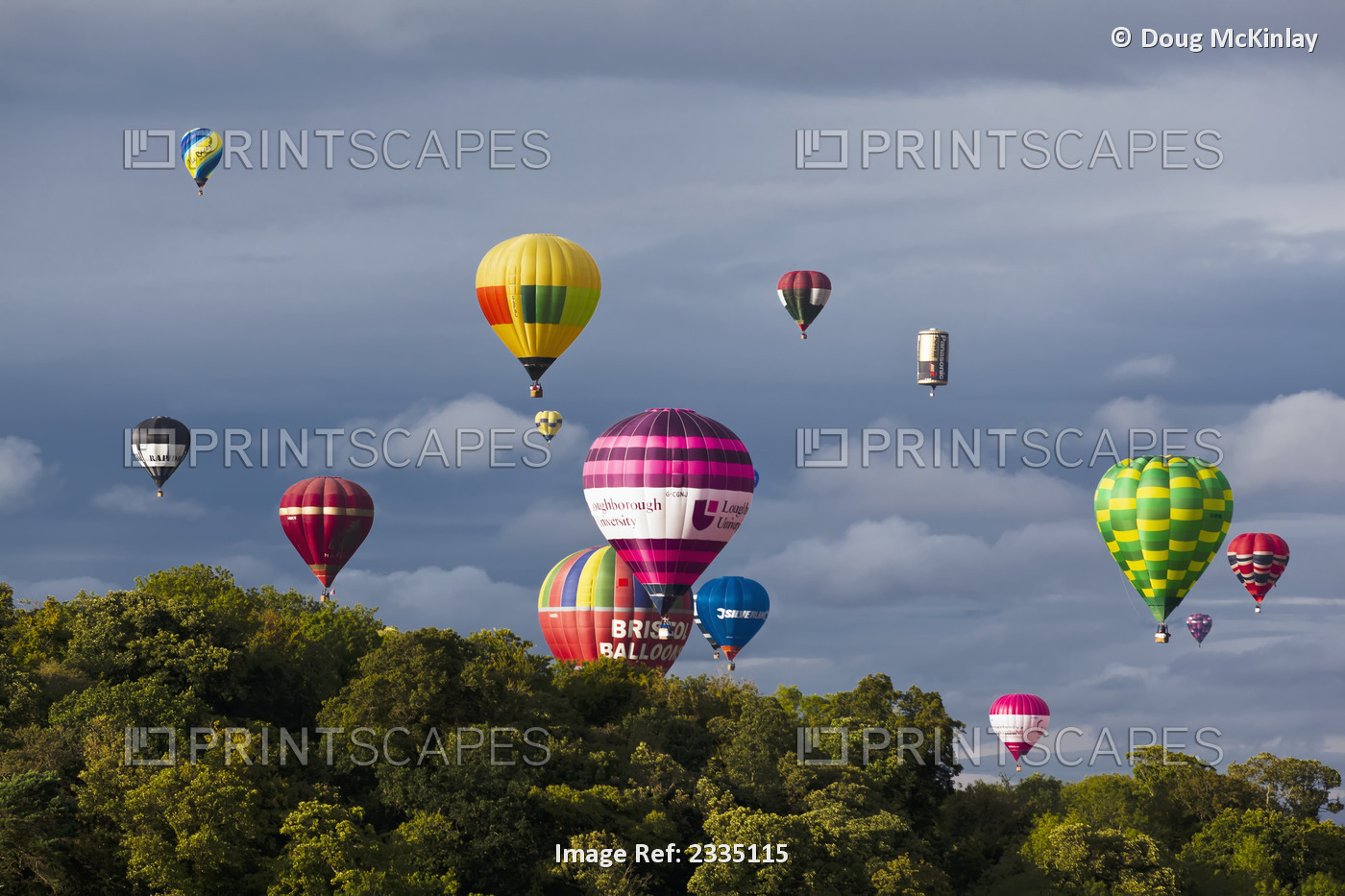 Bristol Balloon Fiesta; Bristol, England, Uk