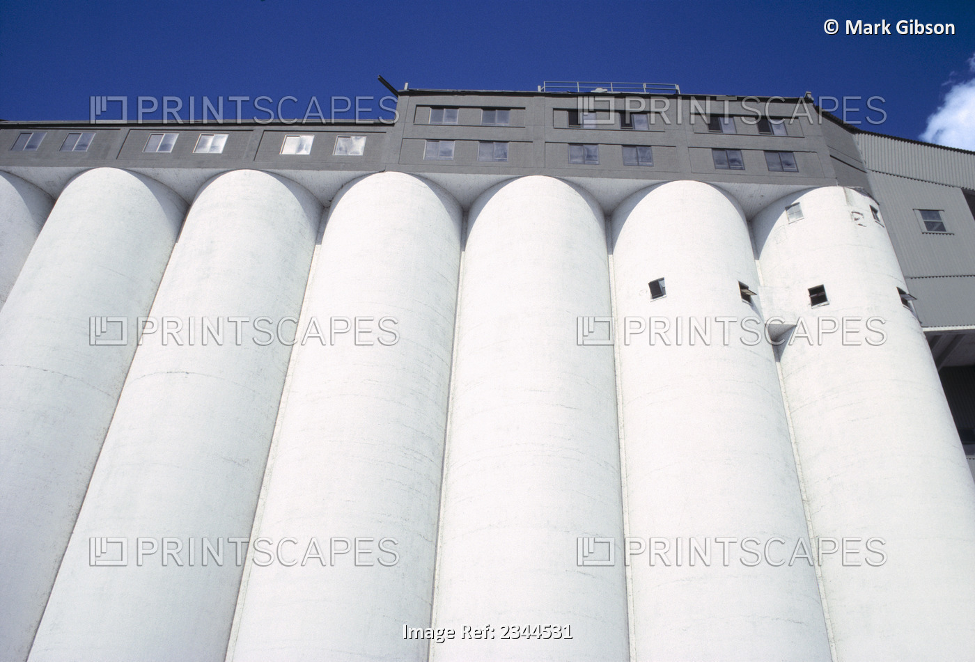 Agriculture - Grain Elevators / Iowa, USA.