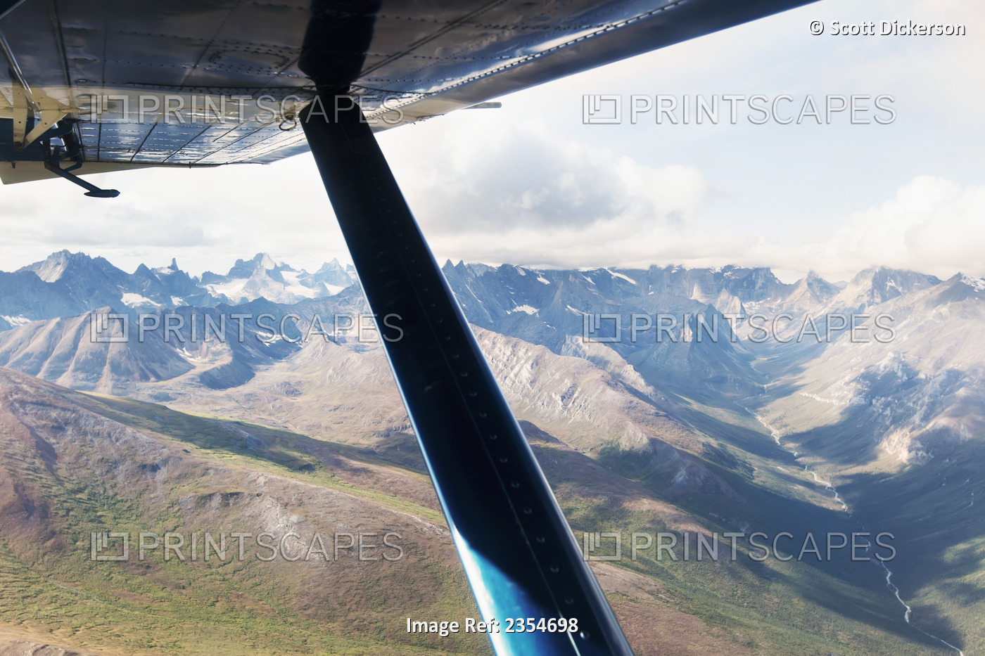 Views From The Flight Through The Brooks Range Out To The Noatak River, Arctic ...