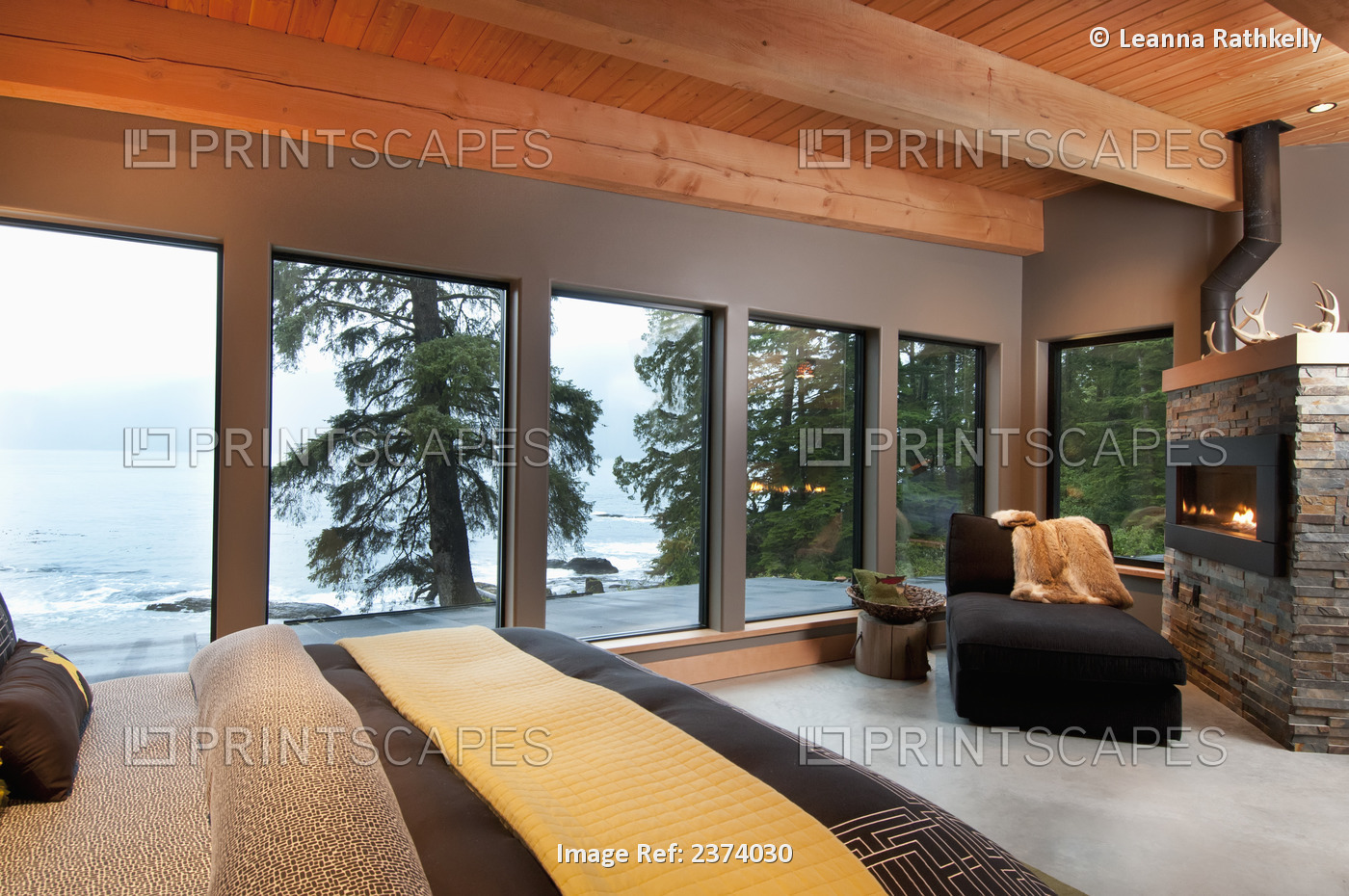 This Ocean-Side Home Features Views Of The Open Water; Port Renfrew, Vancouver ...