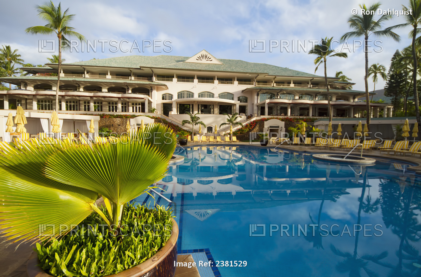 The Pool At Four Seasons Resort Lanai At Manele Bay; Lanai, Hawaii, United ...