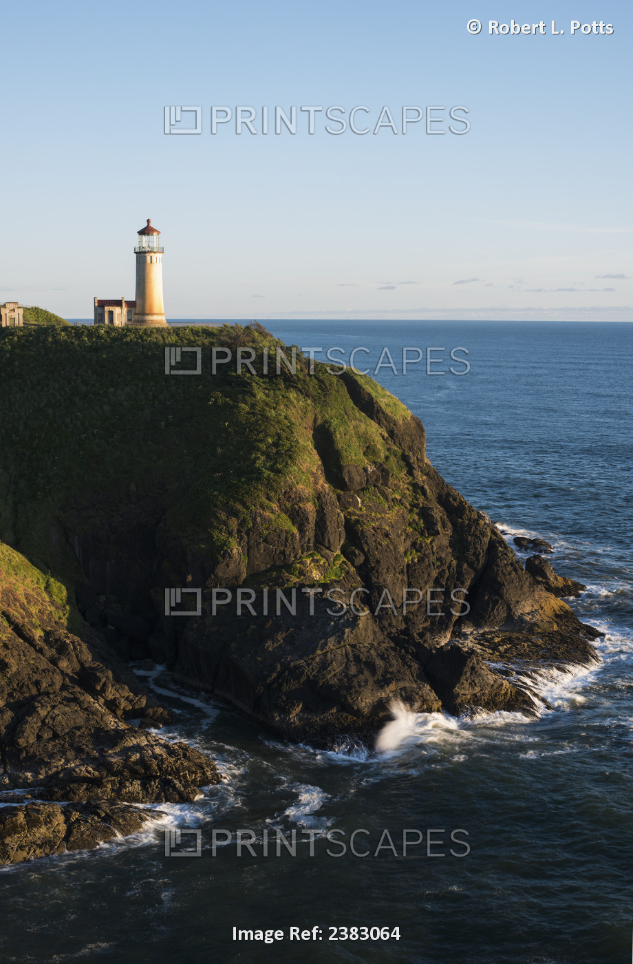 The North Nead Lighthouse Is Located At Cape Disappointment State Park; Ilwaco, ...
