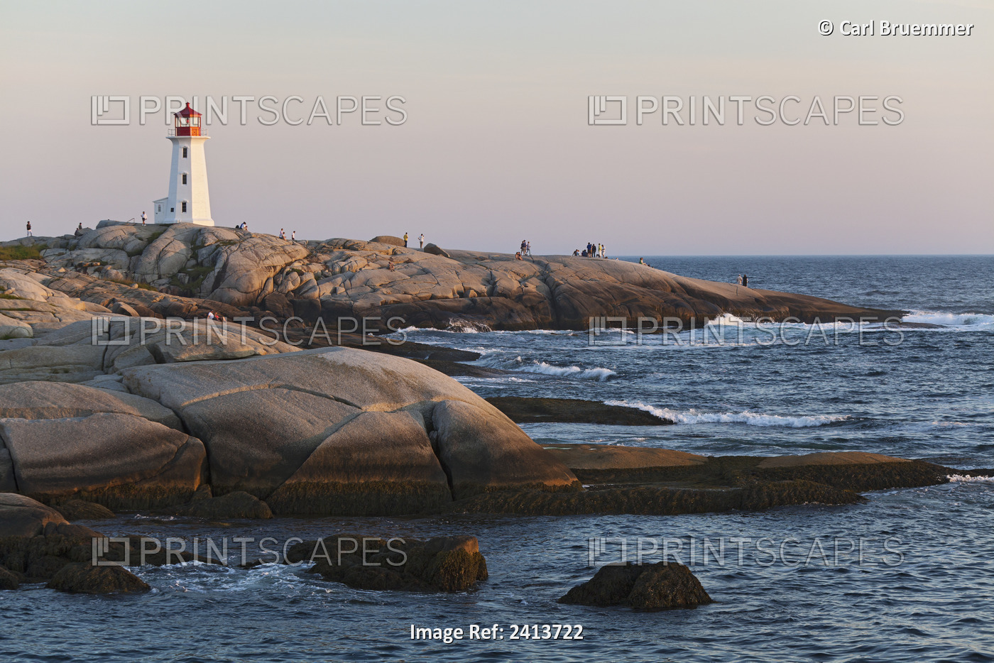 Lighthouse; Peggy's Cove, Nova Scotia, Canada