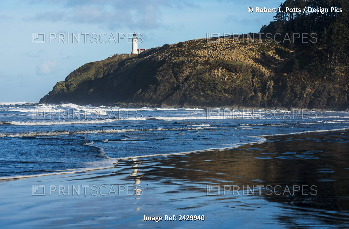 North Head Lighthouse Is Found At Cape Disappointment State Park; Ilwaco, ...
