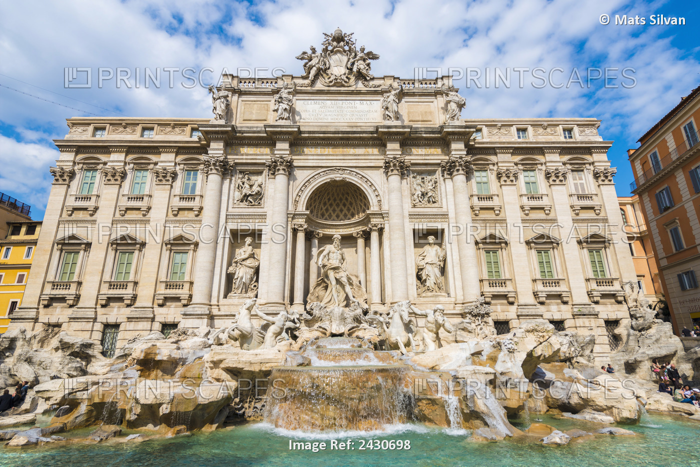 Trevi Fountain; Rome, Italy