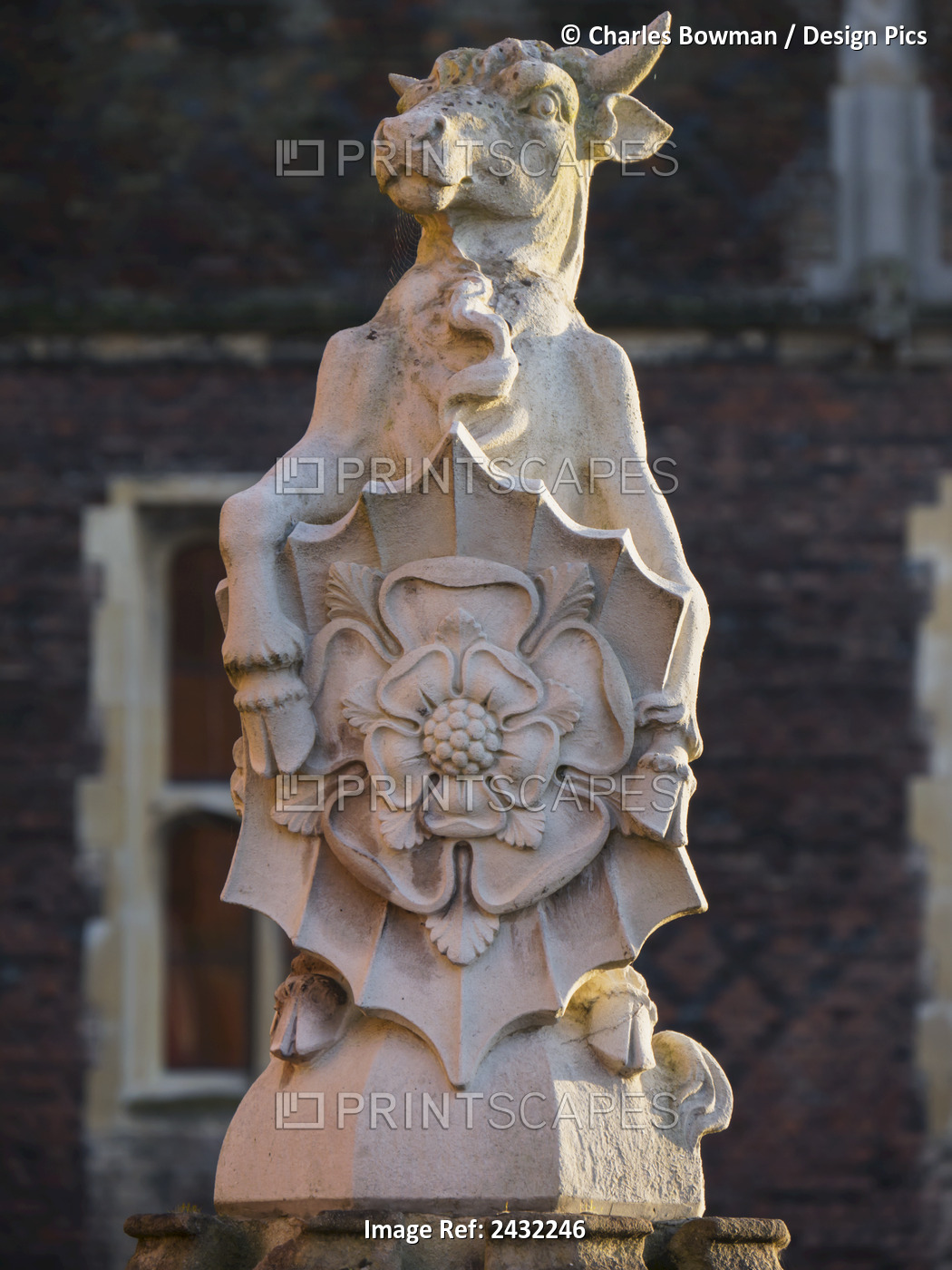 Gargoyle In The Hampton Court West Face; London, England