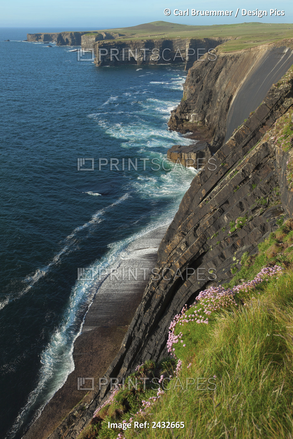 Coastline Along Loop Head; County Clare, Ireland