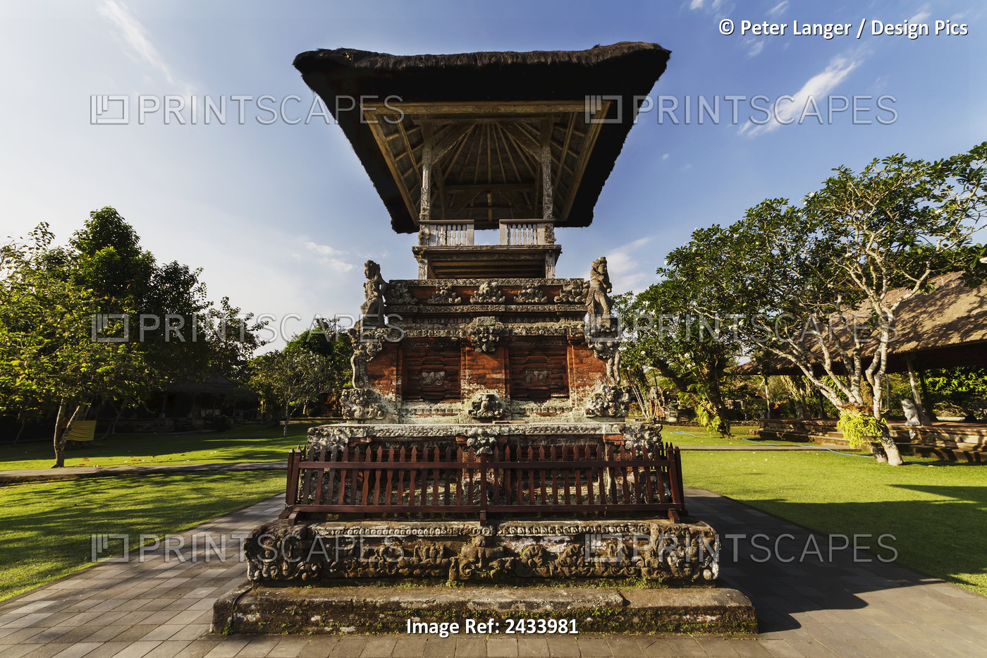 Shrine At The Royal Water Temple Pura Taman Ayun, Mengwi, Bali, Indonesia