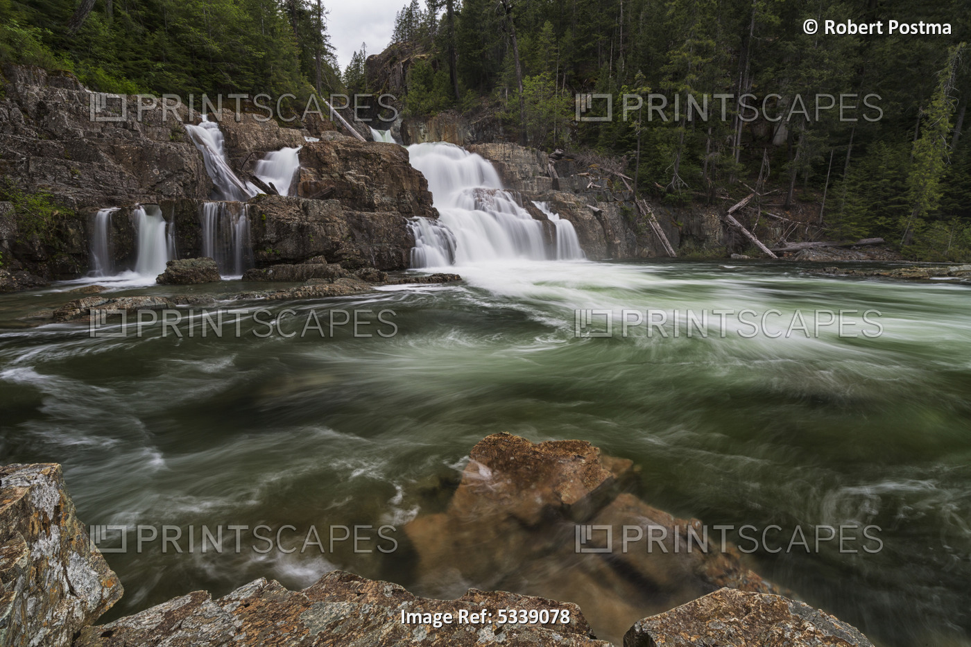 Lower Myra Falls, Strathcona Provincial Park; British Columbia, Canada