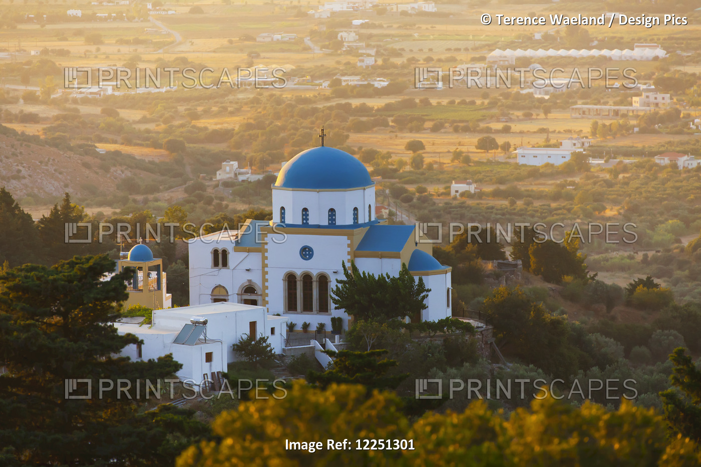 Evangelistria Church Of Zia; Zia, Island Of Kos, Greece