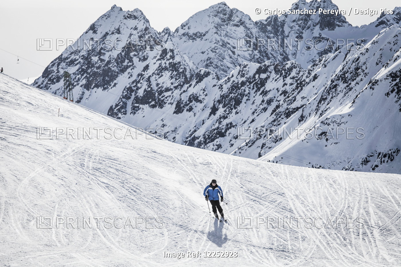 Skiing At Kuhtai; Innsbruck, Tyrol, Austria