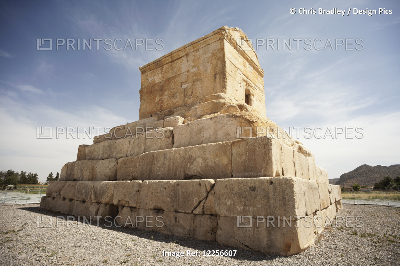Tomb Of Cyrus The Great; Pasargadae, Iran