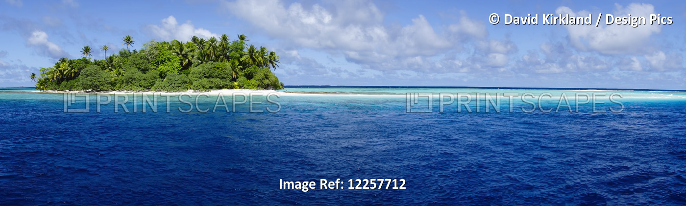 A Remote Atoll Of The Marshall Islands; Republic Of The Marshall Islands