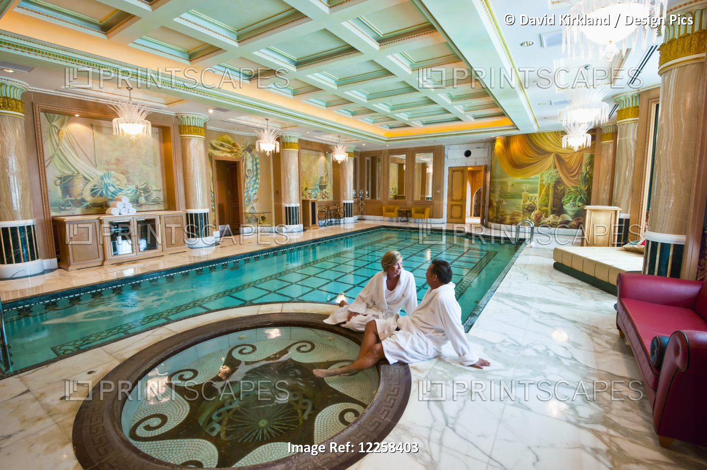 Private Swimming Pool In The Royal Suite Of The Empire Hotel And Country Club; ...
