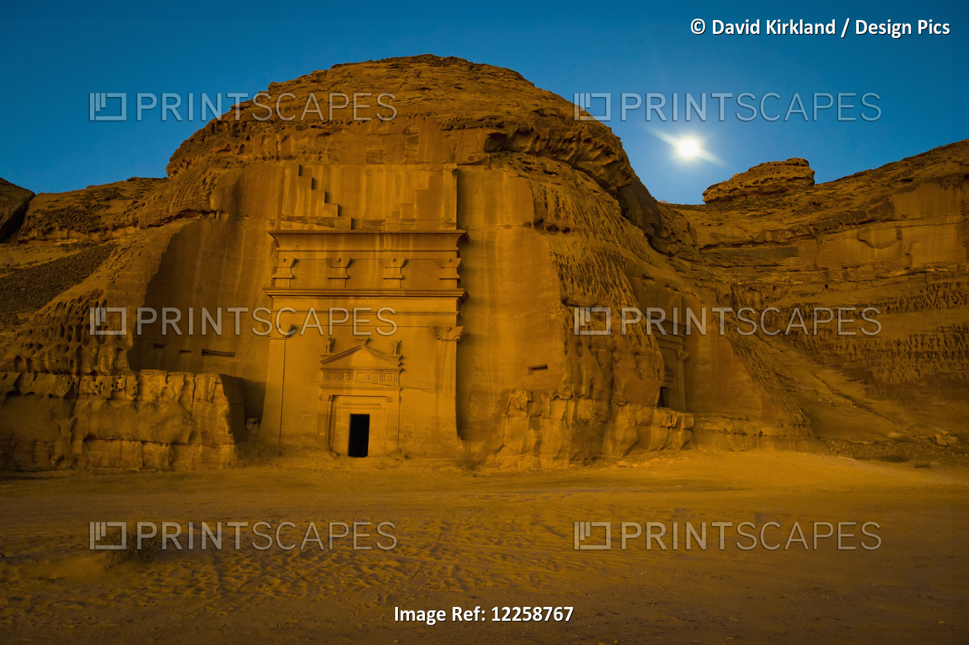 Pre-Islamic Archaeological Site; Madain Saleh, Saudi Arabia