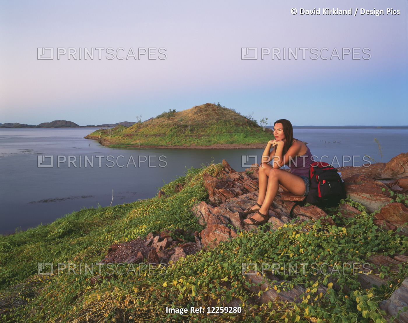 Looking Out Over The Islands Of The Buccaneer Archipelago; Kimberley Region, ...