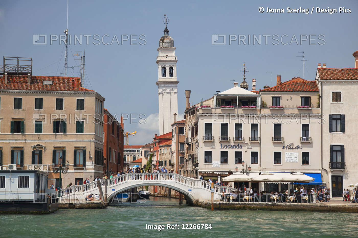 A View From The Grand Canal Near San Marco Square; Venice, Italy