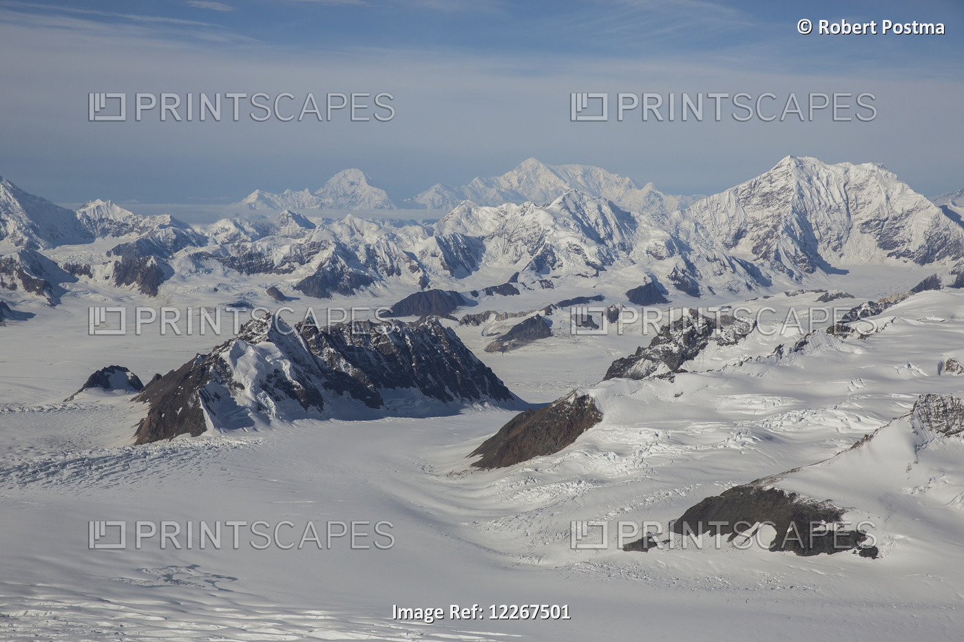 The St. Elias Icefields In Kluane National Park And Reserve; Yukon, Canada