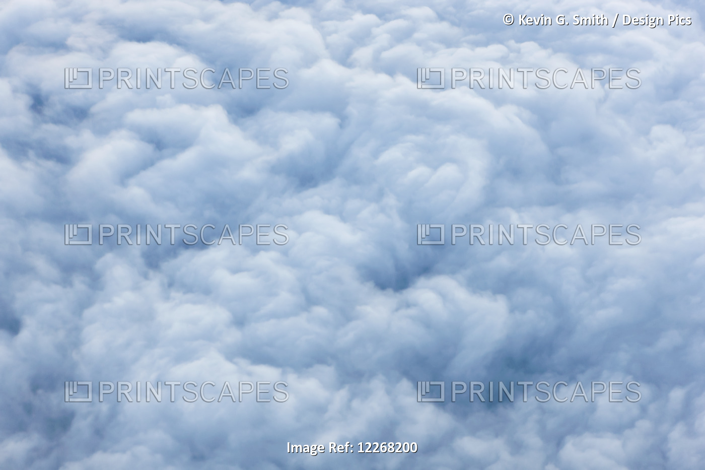 Aerial View Of Clouds, Alaska