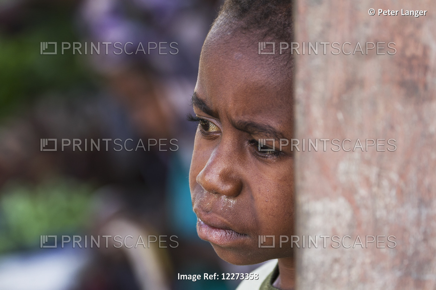 Boy At The Market, Wamena, Papua, Indonesia