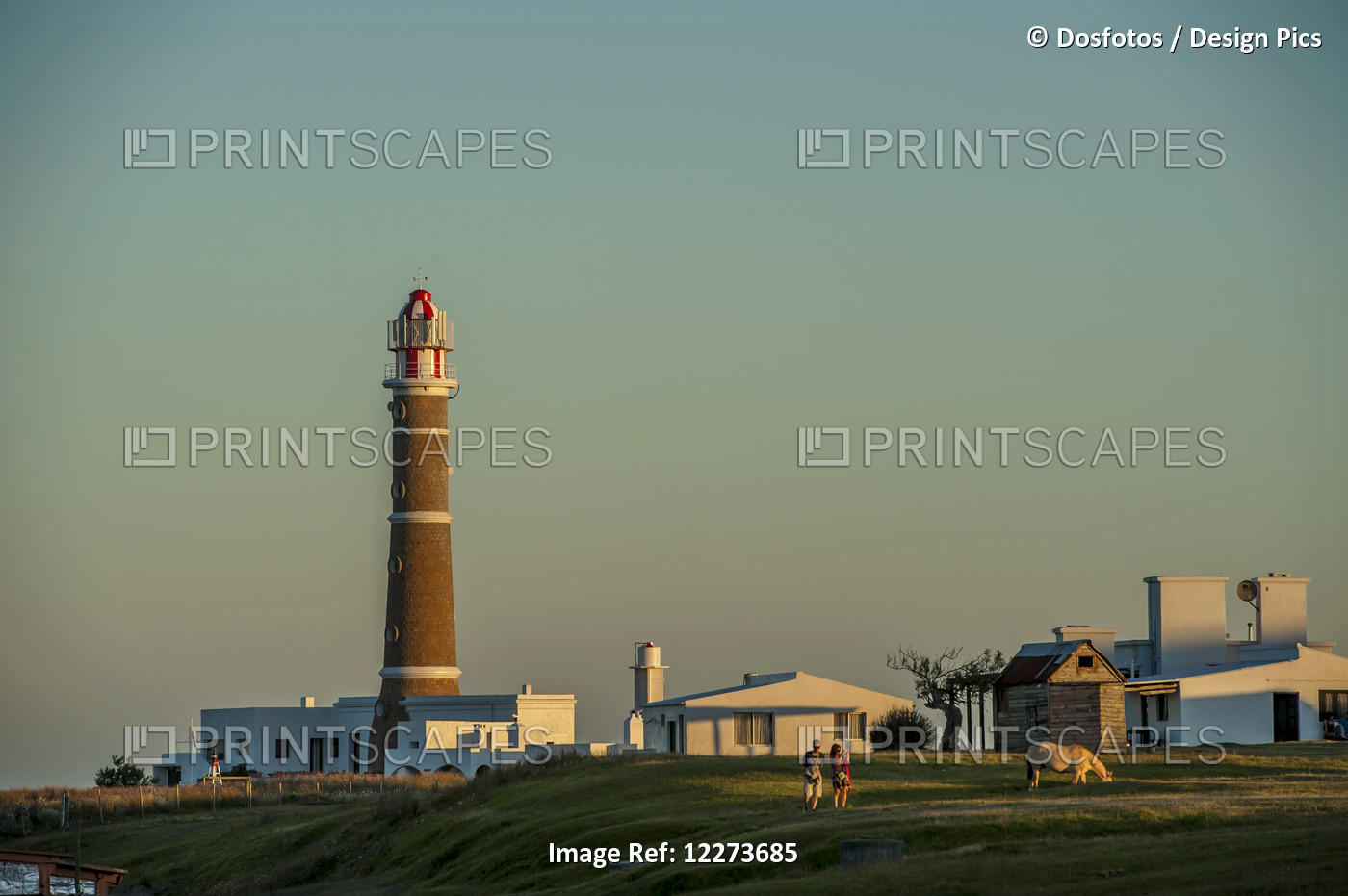 Lighthouse At Dusk; Cabo Polonio, Uruguay