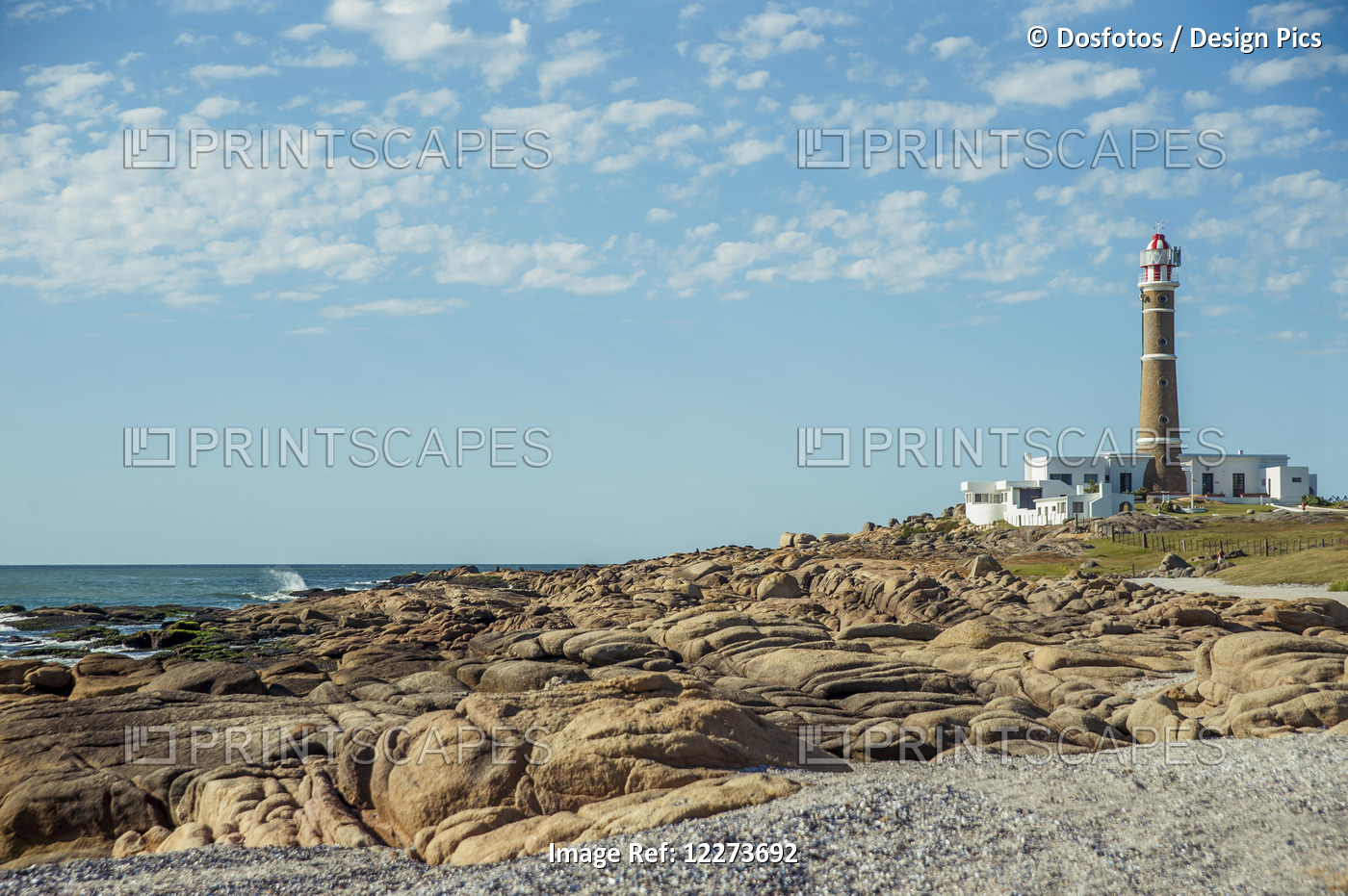 Lighthouse Along The Coast; Cabo Polonio, Uruguay
