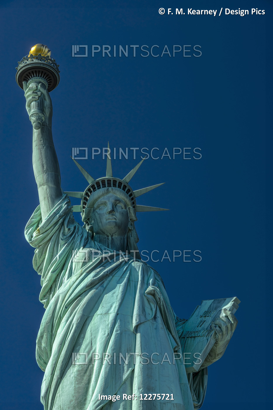 Statue Of Liberty, Liberty Island; New York City, New York, United States Of ...