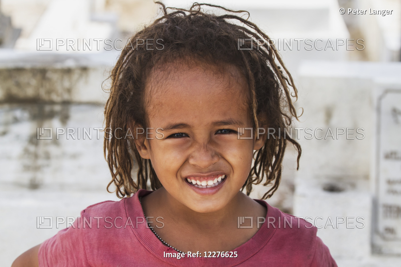 Portrait Of A Young Girl; Dili, East Timor