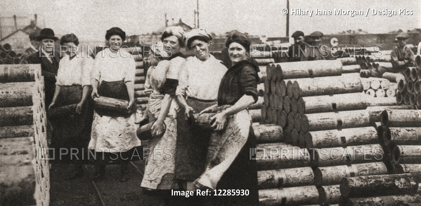 Women Took Over Many Men's Jobs During World War One, Thereby Leaving The Men ...