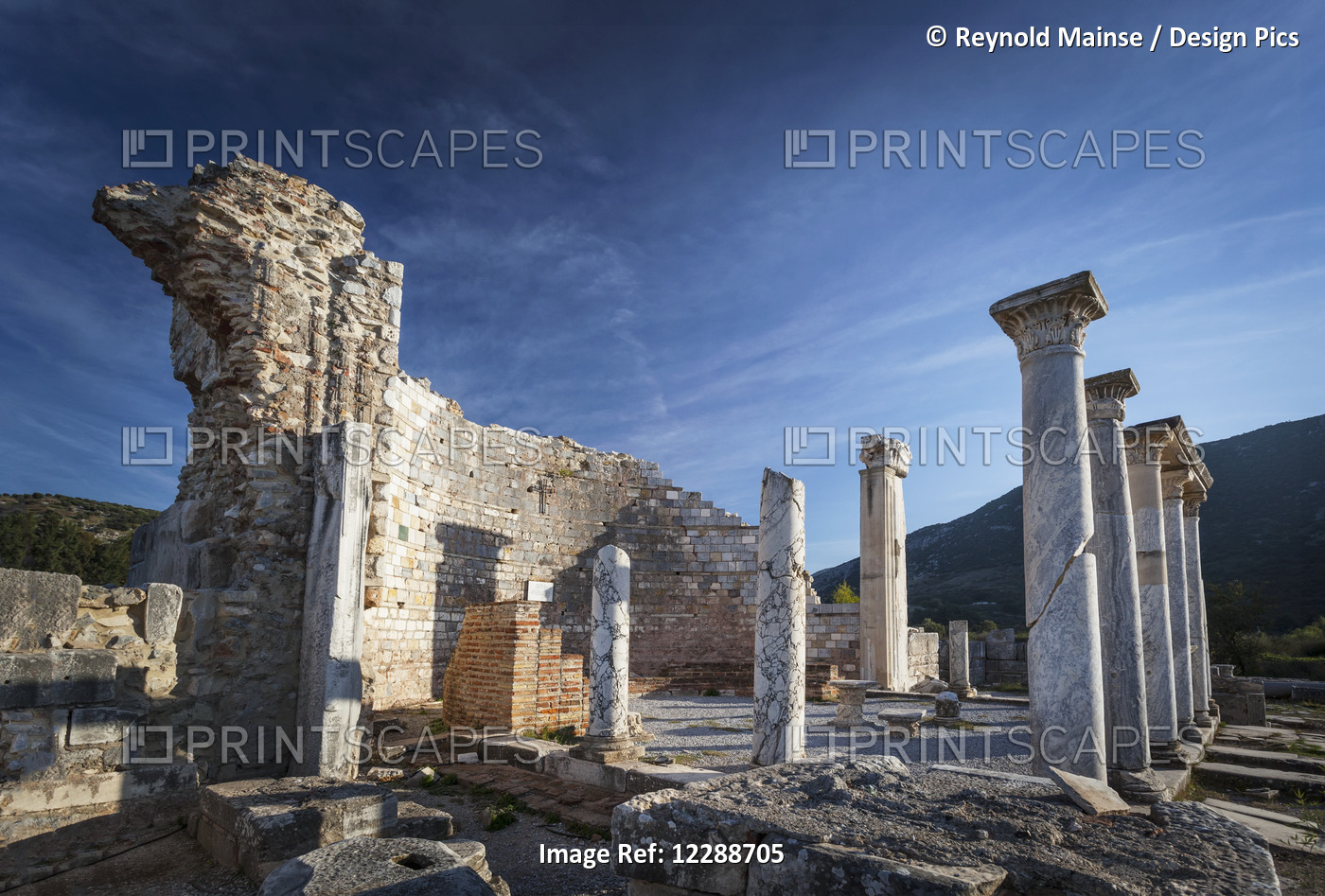 Ruins Of The Church Of Mary And Council Of Ephesus; Ephesus, Turkey