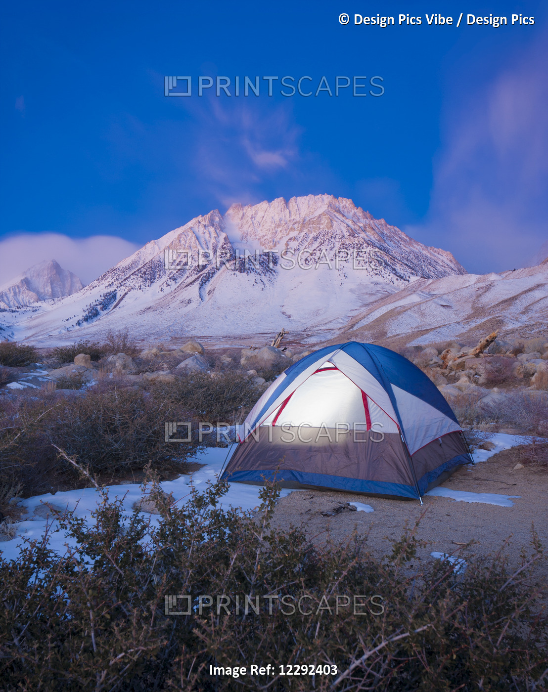 Camping In The Mountains