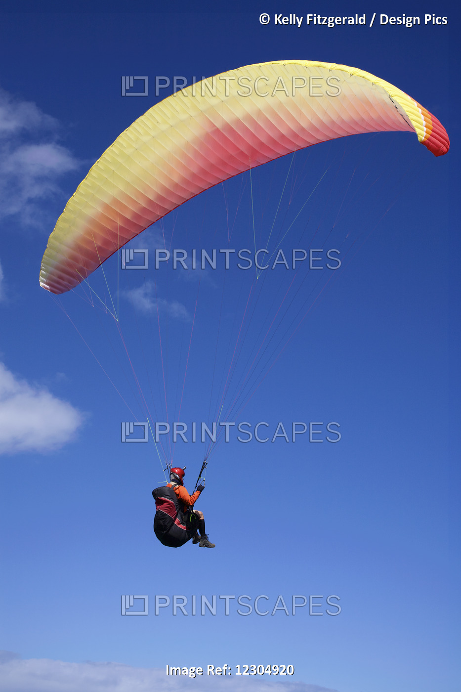 Paraglider; Oahu, Hawaii, United States Of America