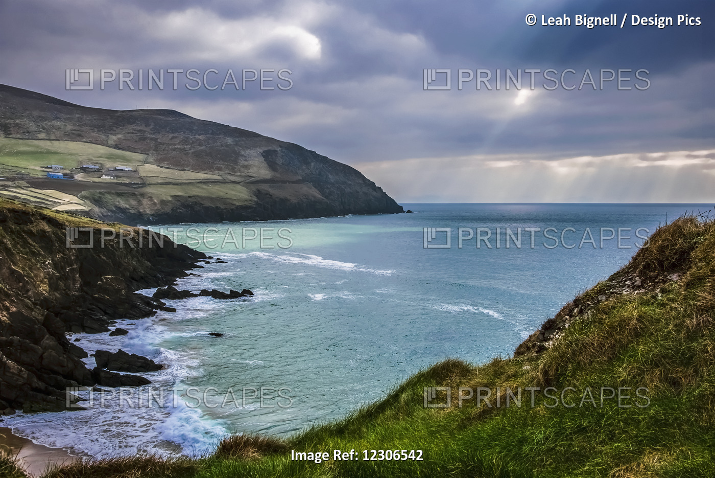 Moody Weather At Slea-Head In The Dingle Peninsula; County Kerry, Ireland
