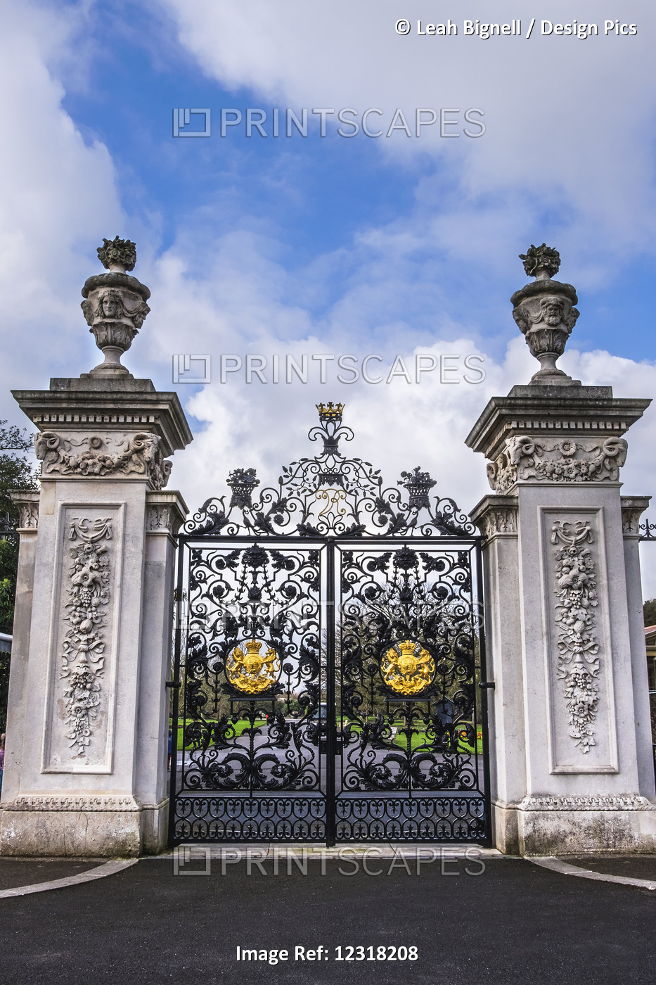 Entrance to Kew Gardens, Richmond, London
