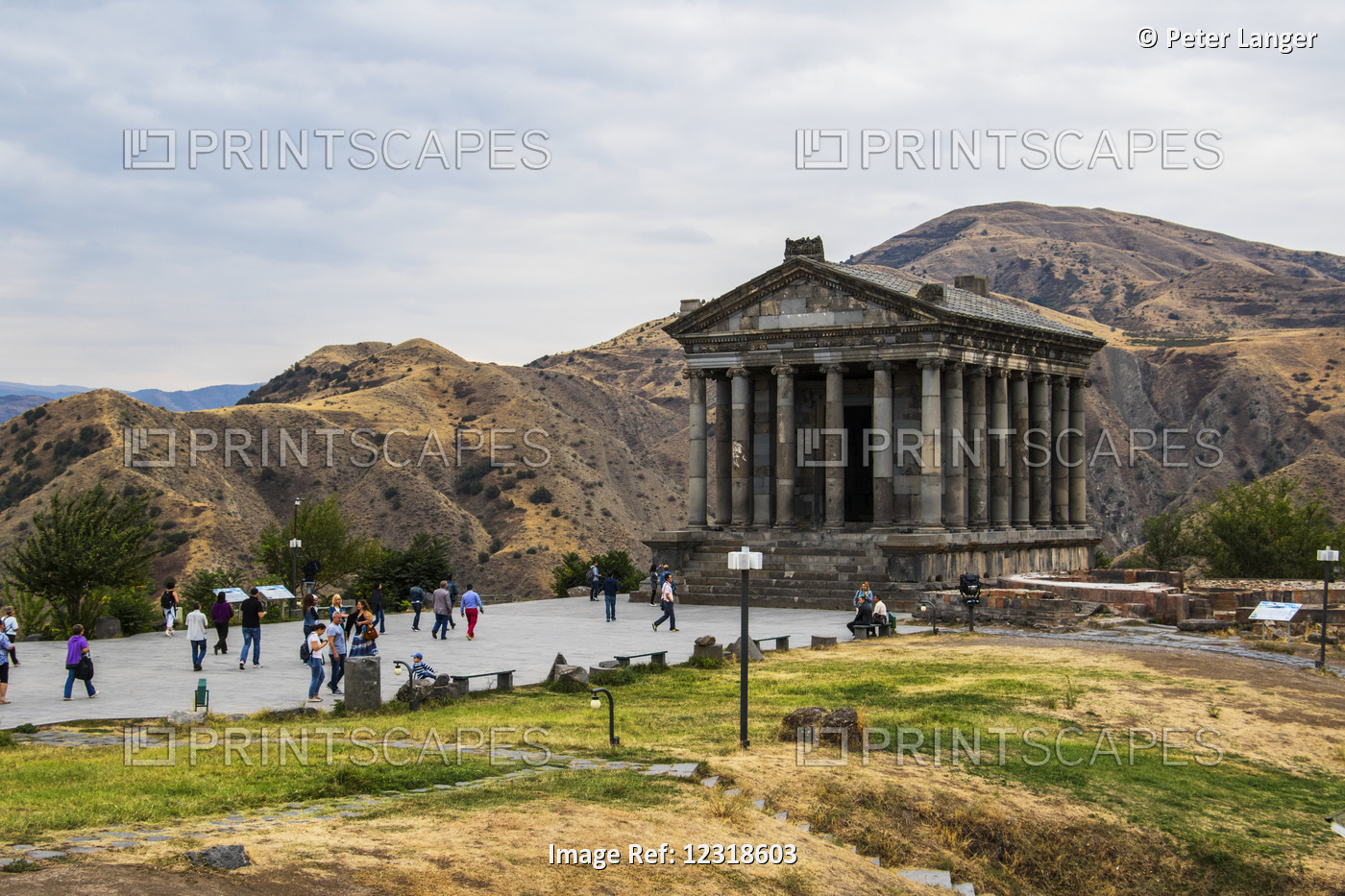 Temple Of Garni; Garni, Azat Valley, Armenia