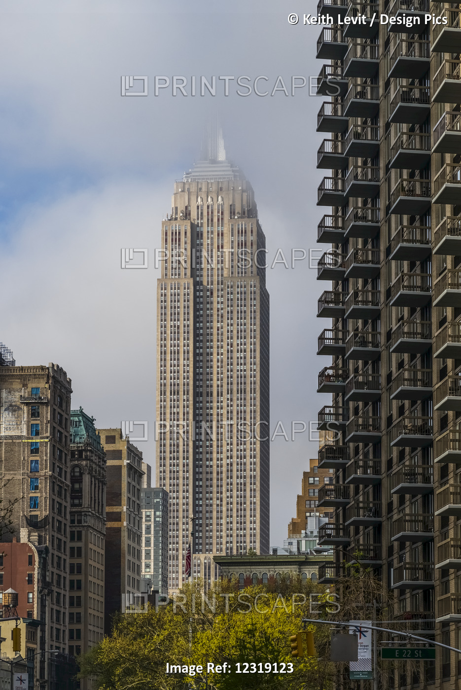 Residential Skyscrapers; New York City, New York, United States Of America