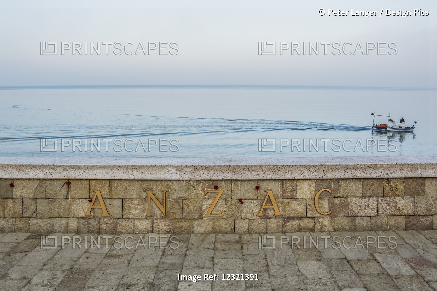 Anzac Memorial In Anzac Cove, Gallipoli Peninsula; Canakkale, Turkey