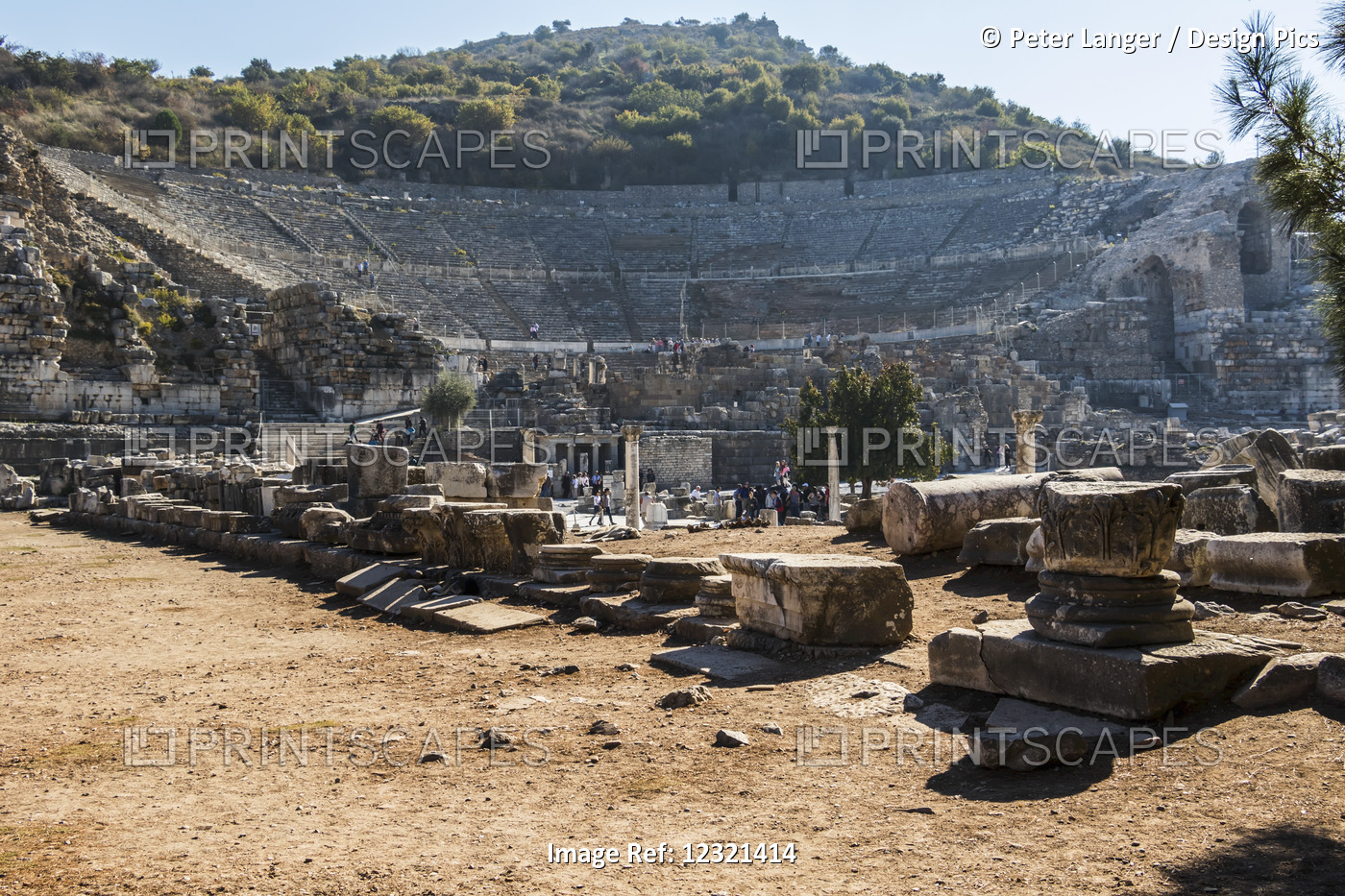 Amphitheatre; Ephesus, Izmir, Turkey