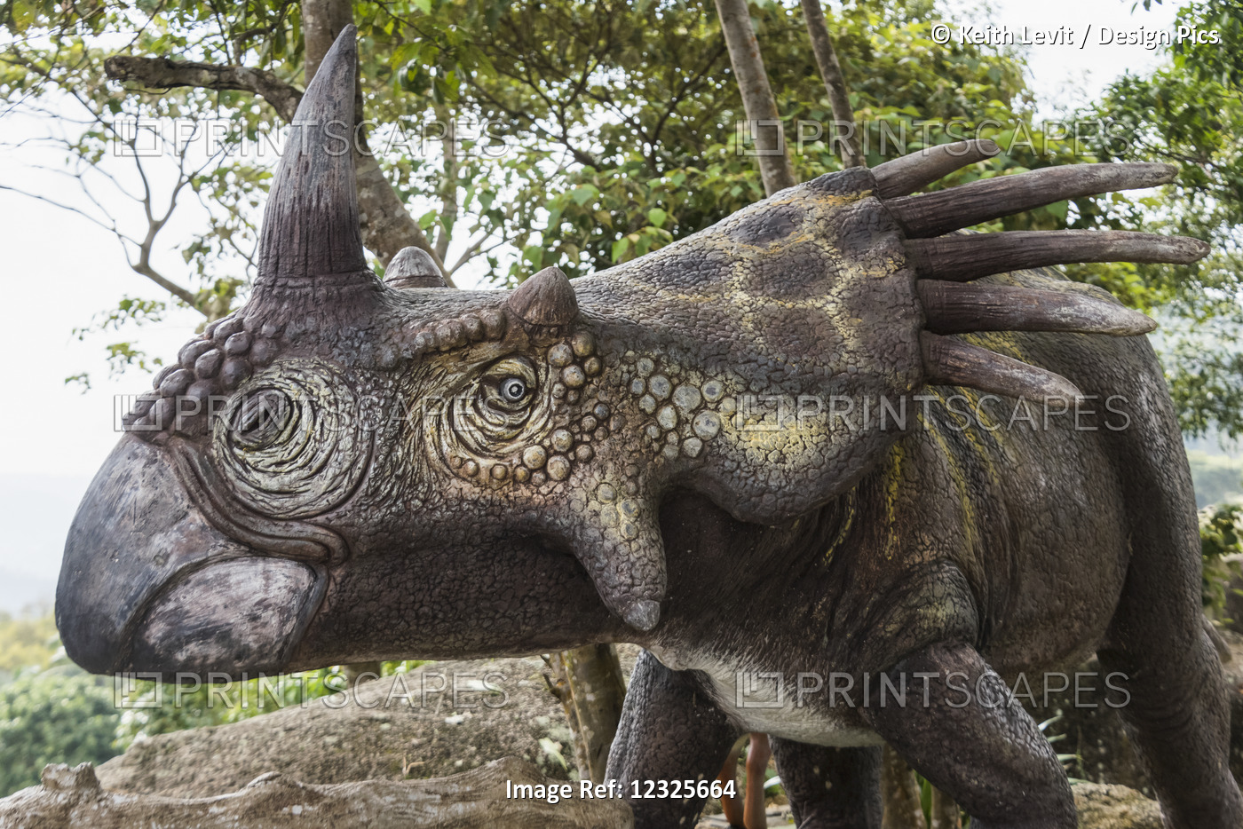 Sculpture Of A Dinosaur; Ko Samui, Chang Wat Surat Thani, Thailand