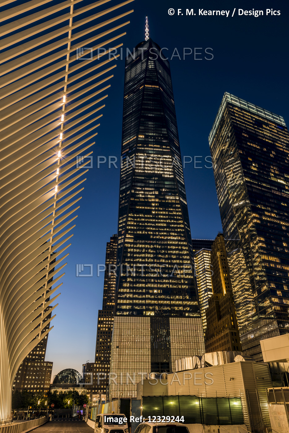 World Trade Center Near The Oculus; New York City, New York, United States Of ...